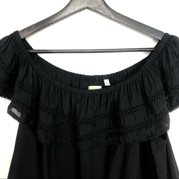 Aritzia Wilfred Hollande Blouse in Black - Picture 4 of 7